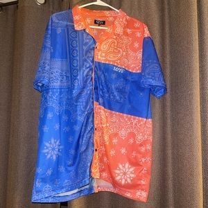 BoohooMAN Paisley Collar Shirt